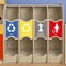 Flash Furniture Bright Beginnings Commercial Grade Wooden Pretend Play Recycling Station for Children MK-ME17154-GG - alternate 8